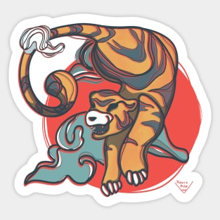 Tiger Sticker